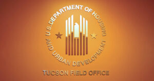U.S. Department of Housing and Urban Development Tucson Field Office laminate sign