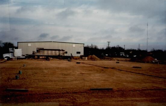 Construction at the Taylor, Texas plant in 1995