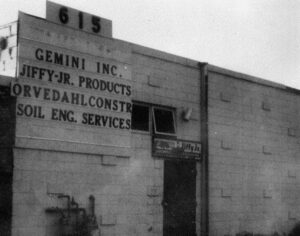 Gemini building in 1964