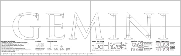 signage installation board guide